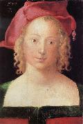 Albrecht Durer Young Woman with a Red Beret France oil painting artist